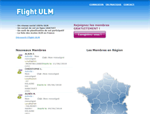 Tablet Screenshot of flight-ulm.com